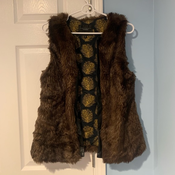Sanctuary brown vest - Picture 1 of 4